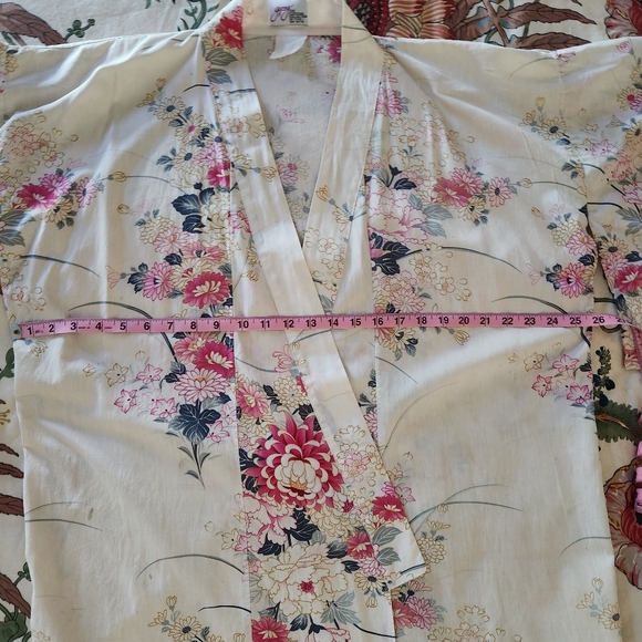 Cotton Kimono Robe - Picture 13 of 14